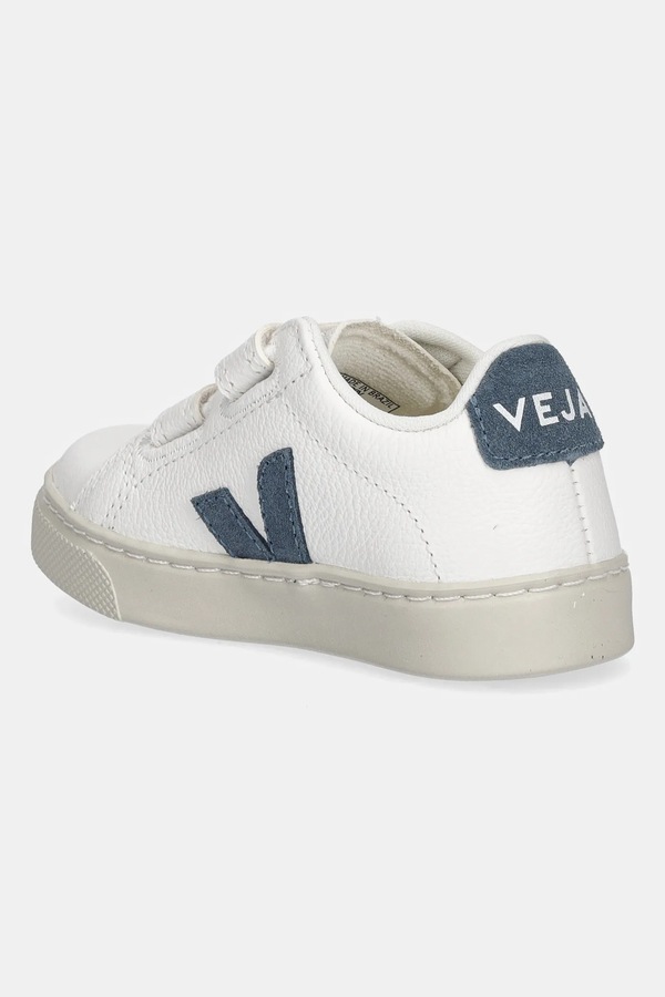 Дитячі шкіряні кросівки Veja Small Esplar колір білий фото 3