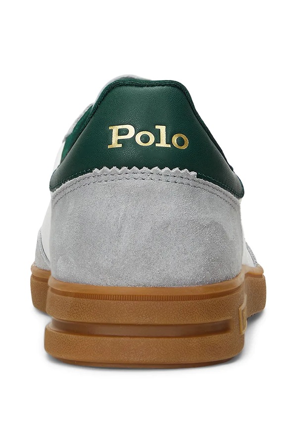 Кожаные кроссовки Polo Ralph Lauren Bedford цвет белый фото 2