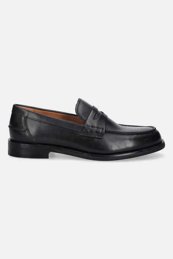Шкіряні мокасини Vagabond Shoemakers STEVEN колір чорний
