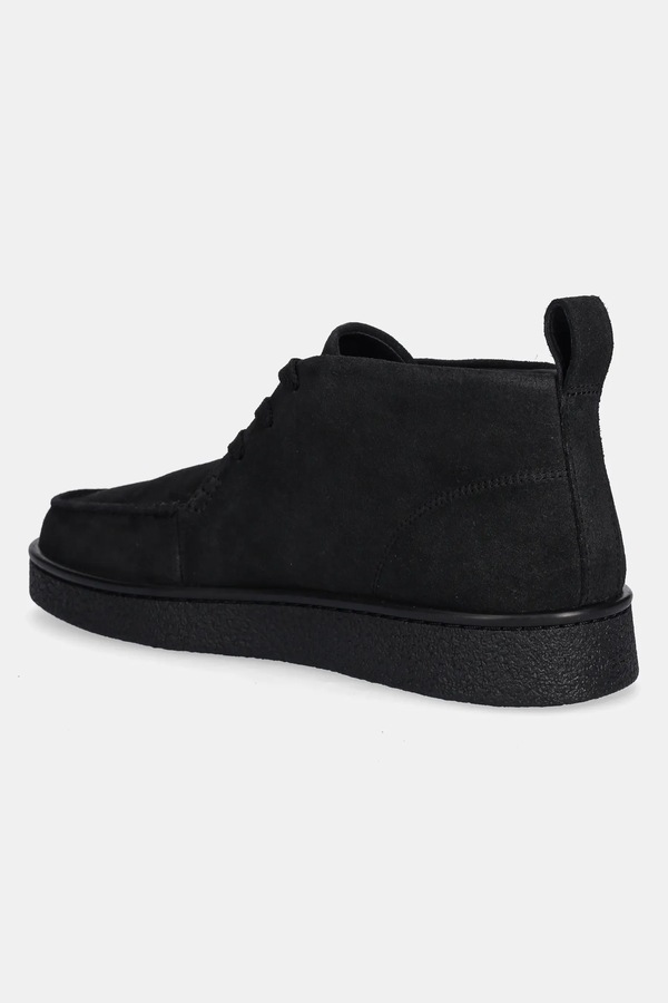 Замшевые кроссовки Lacoste Baseshot Chukka Sneaker цвет черный фото 2