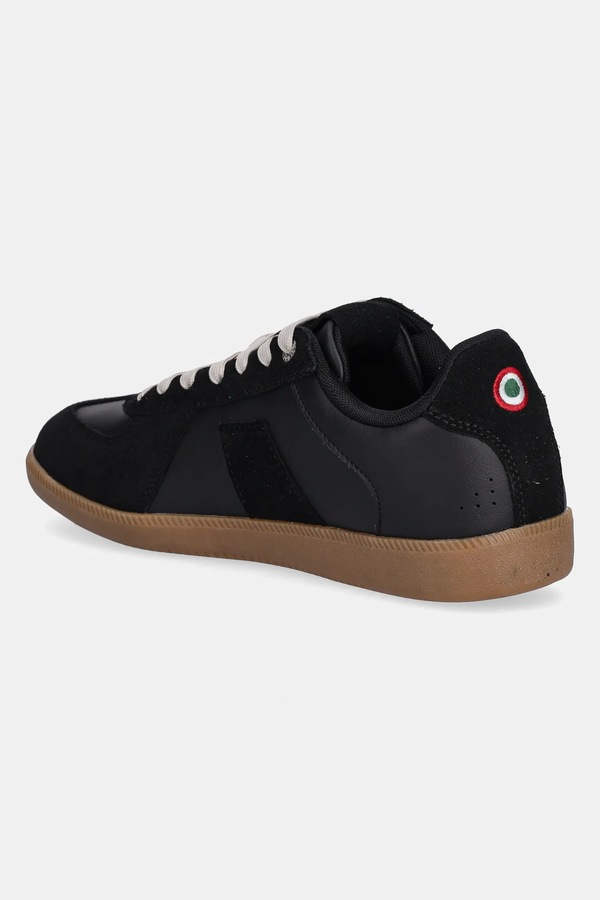 Шкіряні кросівки Aeronautica Militare SNEAKERS колір чорний фото 2