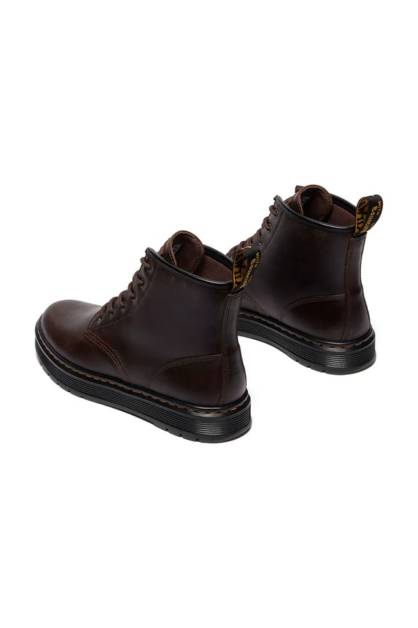 Високі шкіряні черевики Dr. Martens Brookline Chukka колір коричневий фото 3