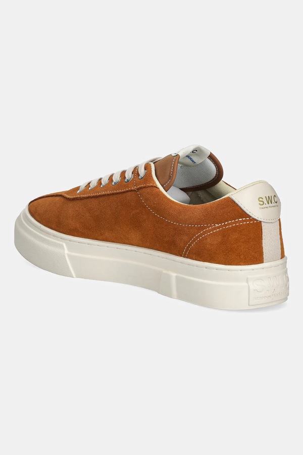 Кеды Stepney Workers Club DELLOW 02 CUP SUEDE цвет коричневый фото 2