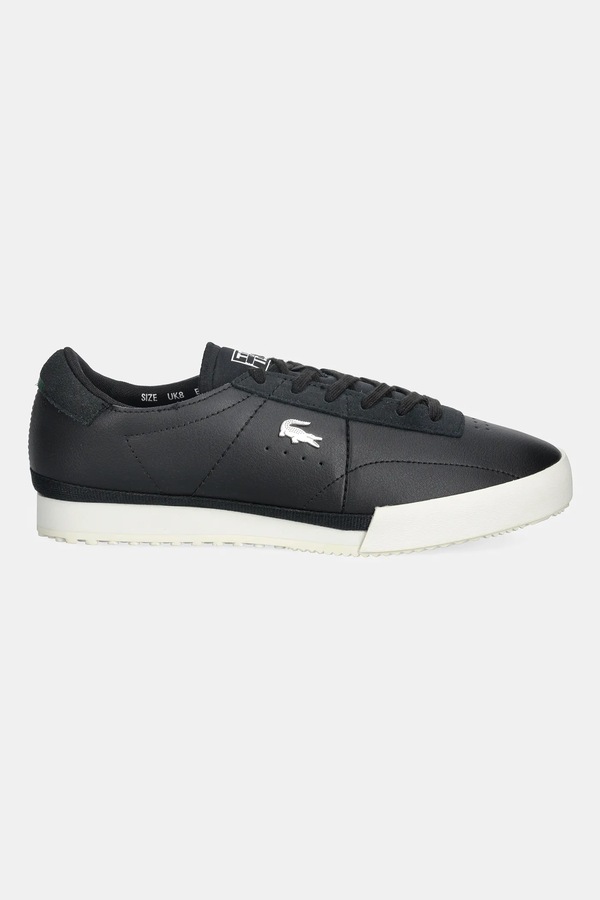 Шкіряні кросівки Lacoste AURA колір чорний