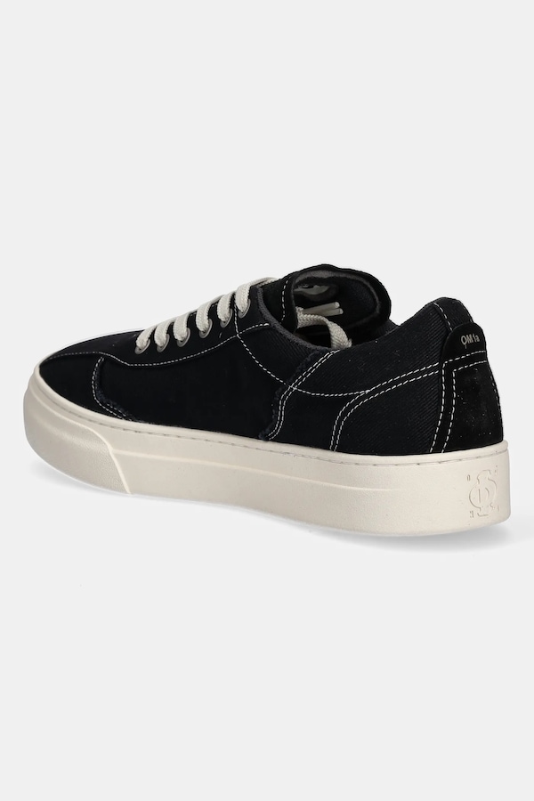 Кеды Stepney Workers Club Omni Dellow Canvas Drill цвет черный фото 2