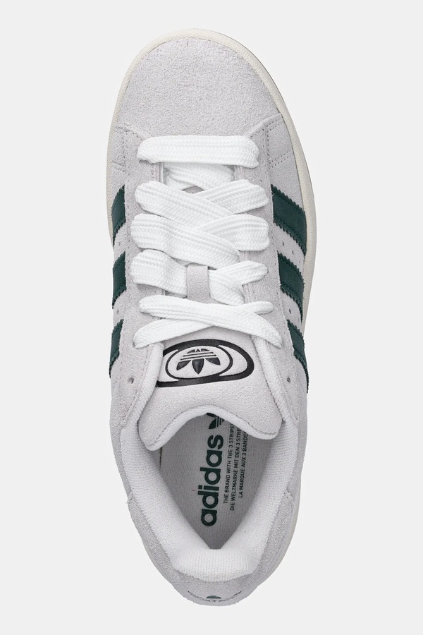 Замшеві кросівки adidas Originals Campus 00S колір сірий фото 4
