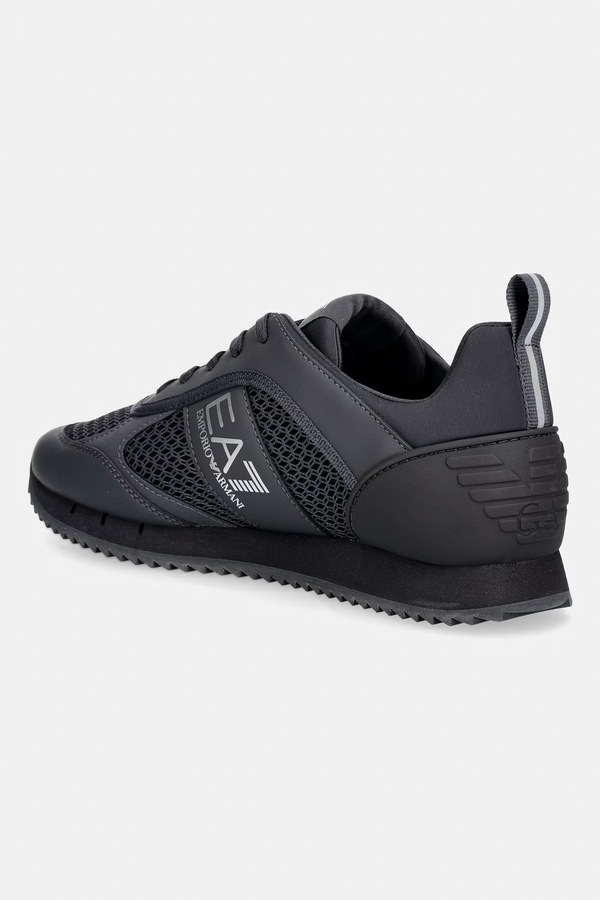 Кроссовки EA7 Emporio Armani цвет черный фото 2