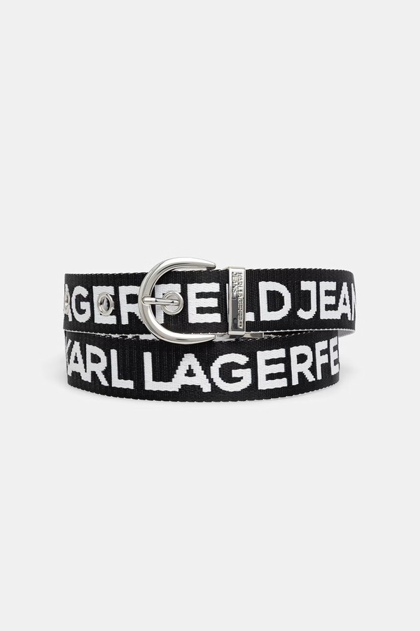 Ремень женский Karl Lagerfeld Jeans цвет черный фото 2