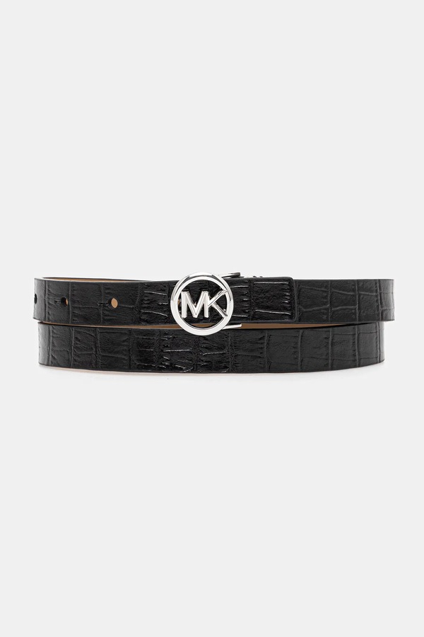 Ремінь MICHAEL Michael Kors колір чорний фото 2