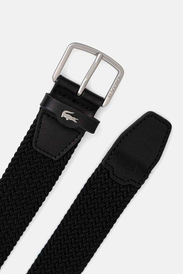 Ремінь Lacoste колір чорний
