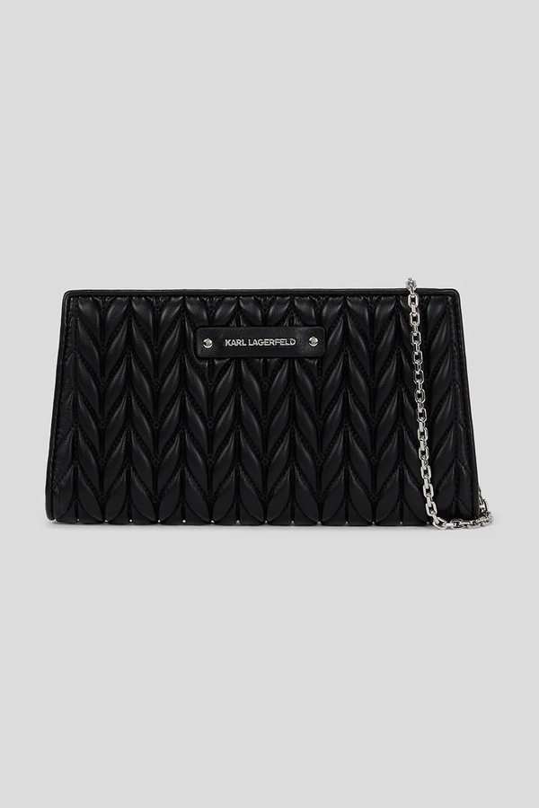 Кошелек Karl Lagerfeld K/WEAVE цвет черный