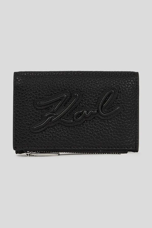 Гаманець Karl Lagerfeld K/SKUARE колір чорний