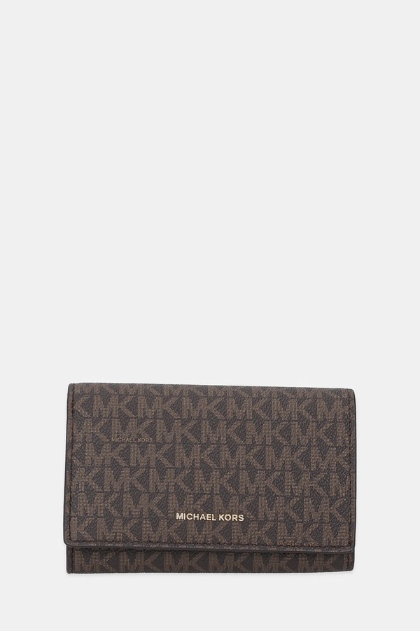 Гаманець MICHAEL Michael Kors колір коричневий