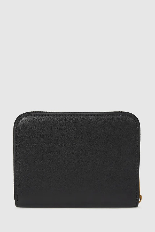 Шкіряний гаманець Karl Lagerfeld K/AUTOGRAPH колір чорний