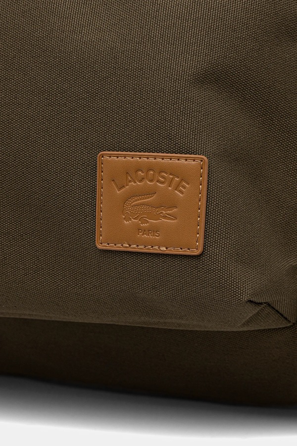 Рюкзак Lacoste колір зелений фото 4
