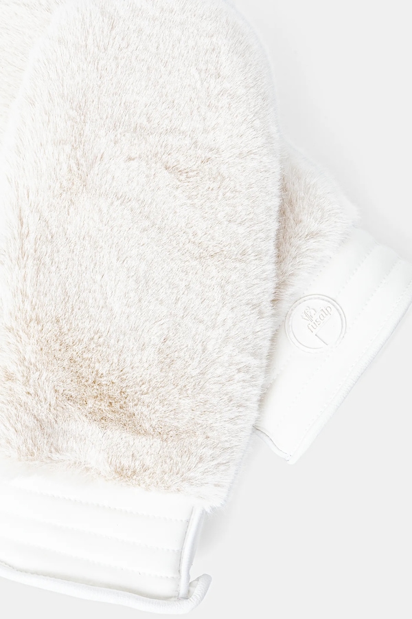 Лижні рукавички Fusalp Fake Fur колір бежевий
