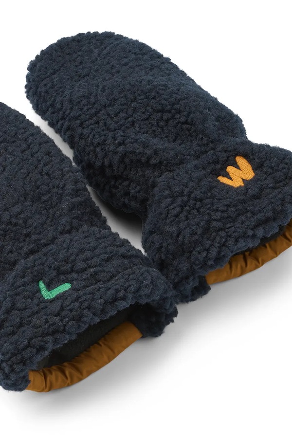 Перчатки Liewood Grethe Pile Gloves цвет синий