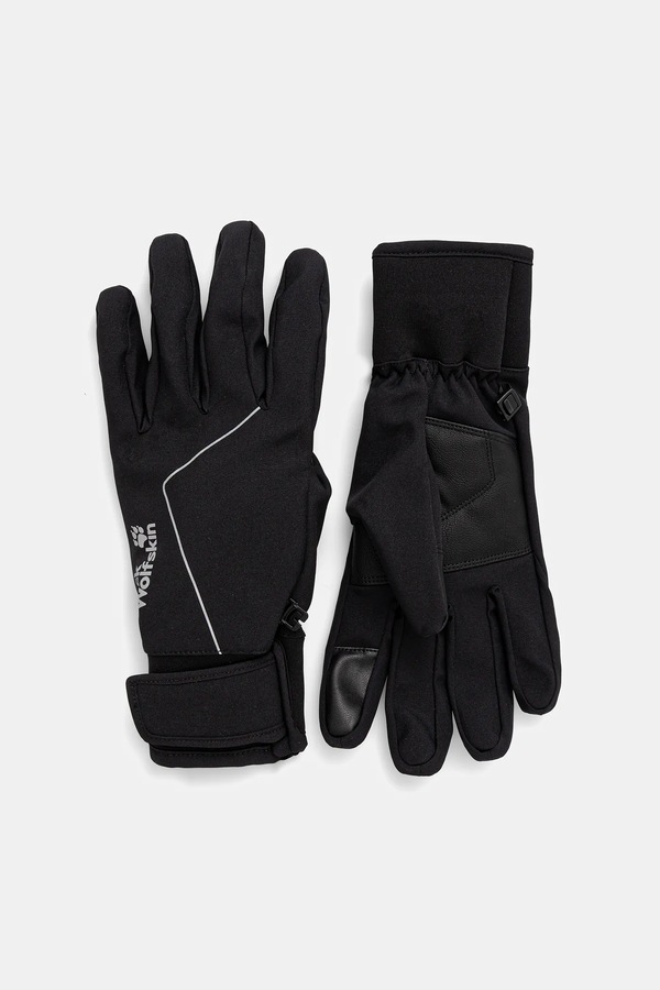 Перчатки Jack Wolfskin REFL цвет черный фото 2