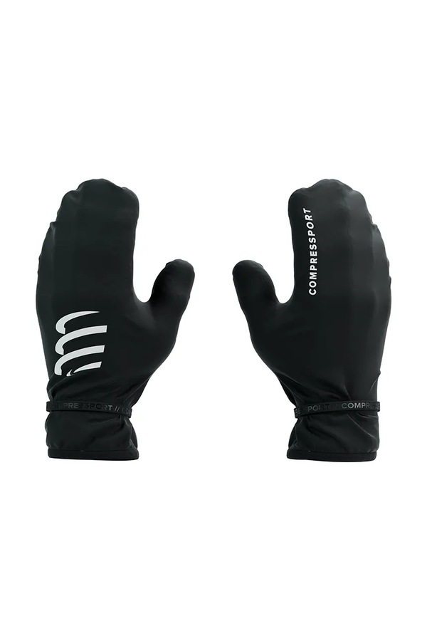 Перчатки Compressport Hurricane цвет черный