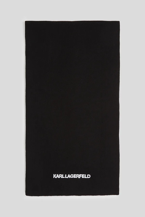Шарф Karl Lagerfeld K/ESSENTIAL цвет черный