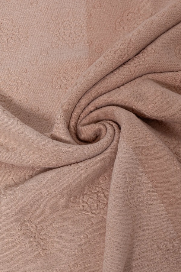 Шарф Guess колір бежевий фото 2