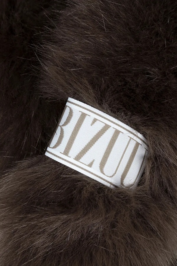 Шарф BIZUU FLOOFU цвет коричневый фото 2