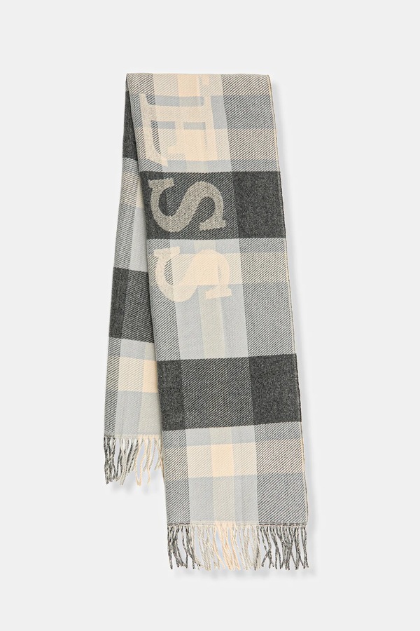 Шарф Guess колір сірий