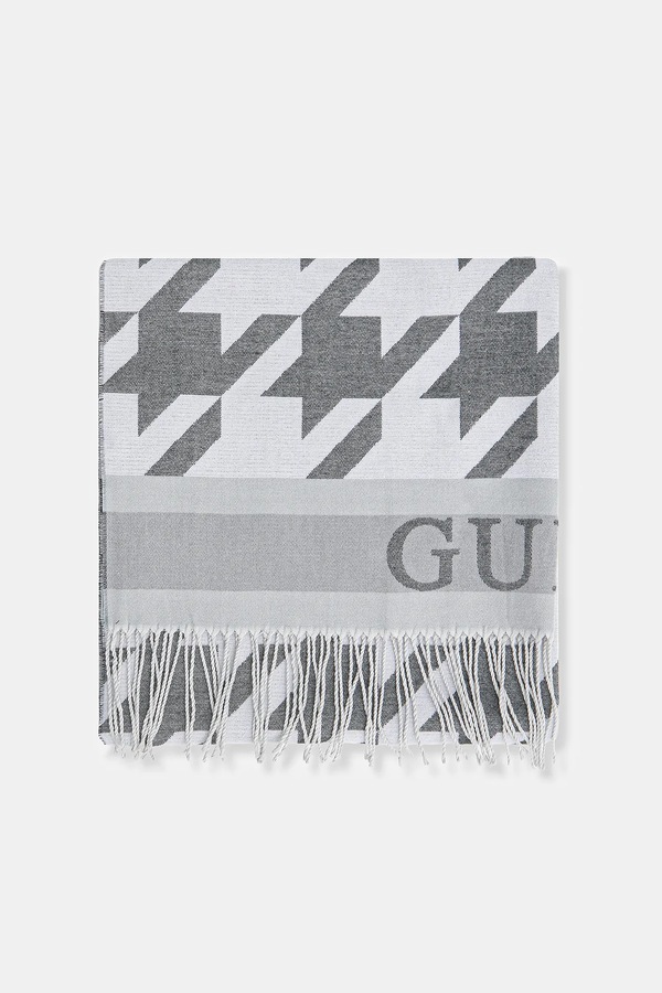 Шарф Guess цвет серый
