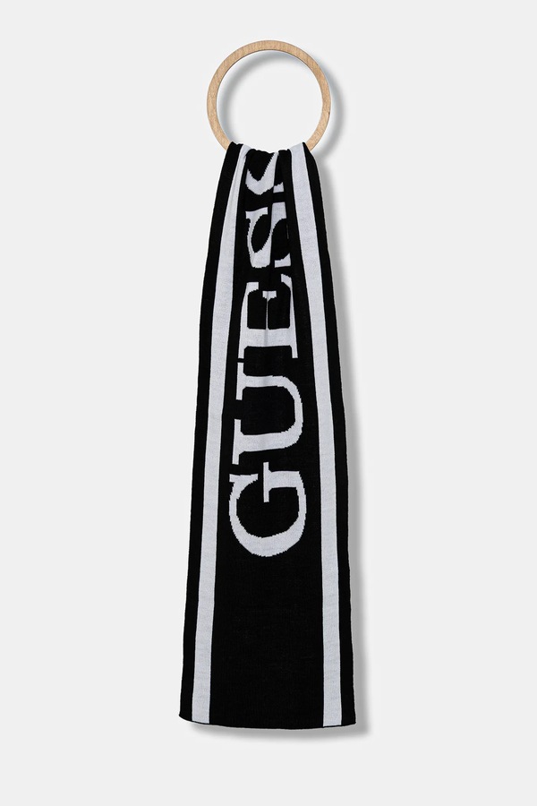 Шарф Guess Jeans цвет черный