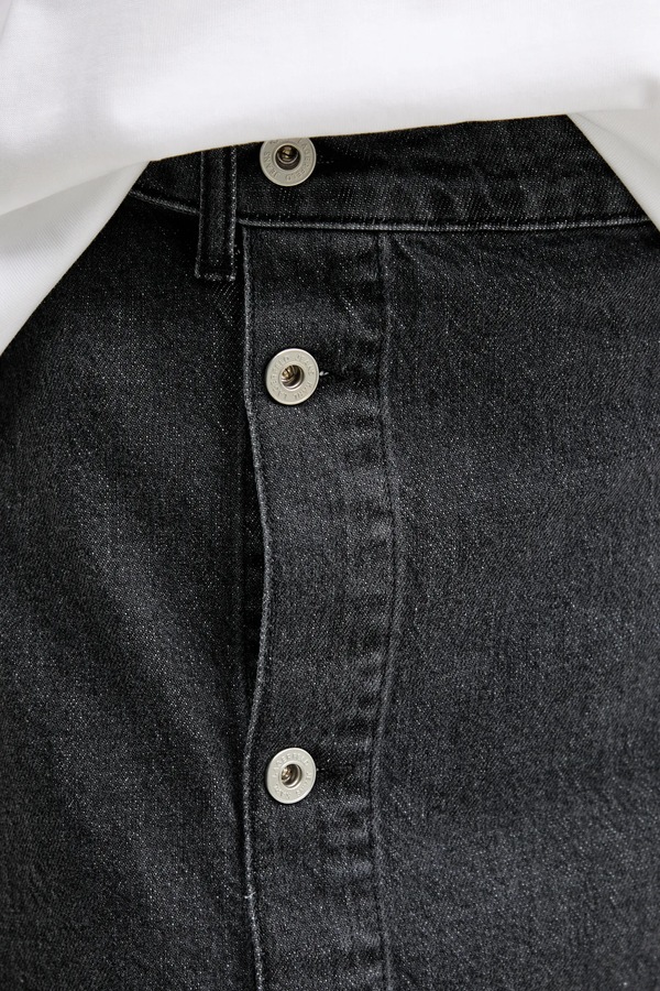 Джинсова спідниця Karl Lagerfeld Jeans колір сірий фото 4