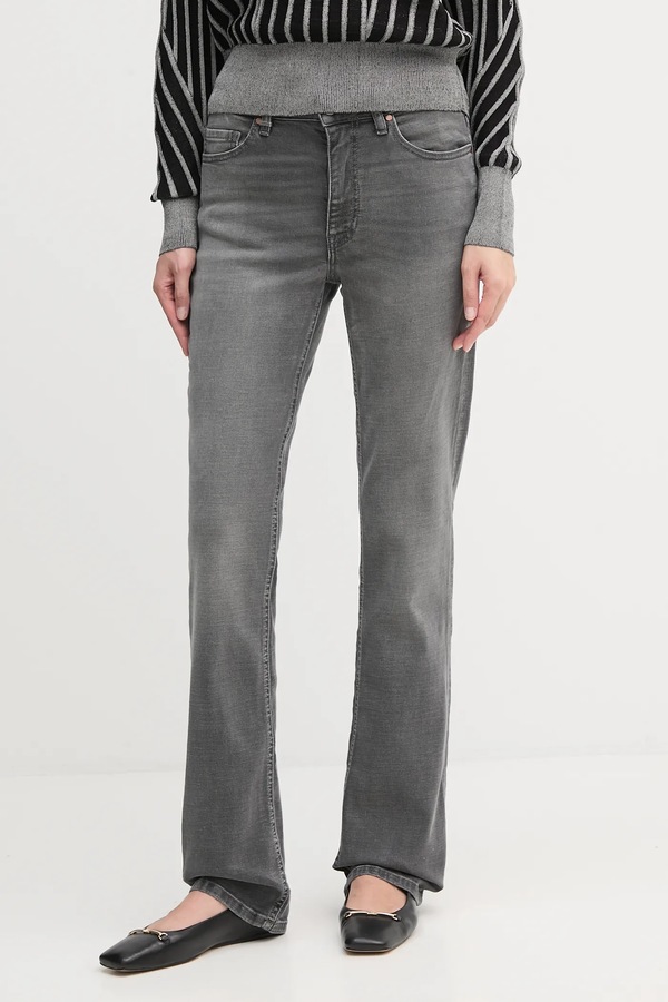 Джинсы United Colors of Benetton bootcut цвет серый