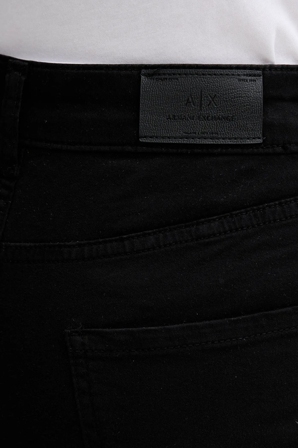 Штани Armani Exchange колір чорний фото 4