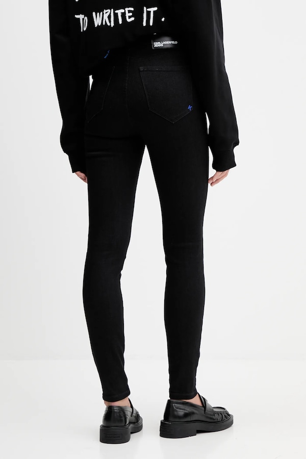 Джинси Karl Lagerfeld Jeans колір чорний фото 2