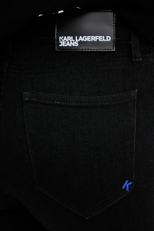 Джинси Karl Lagerfeld Jeans колір чорний фото 4