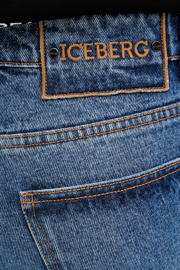 Бавовняні джинси Iceberg фото 4