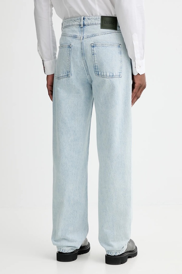 Джинси relaxed fit чоловічі Drôle de Monsieur Le Jean DElavE колір блакитний фото 2