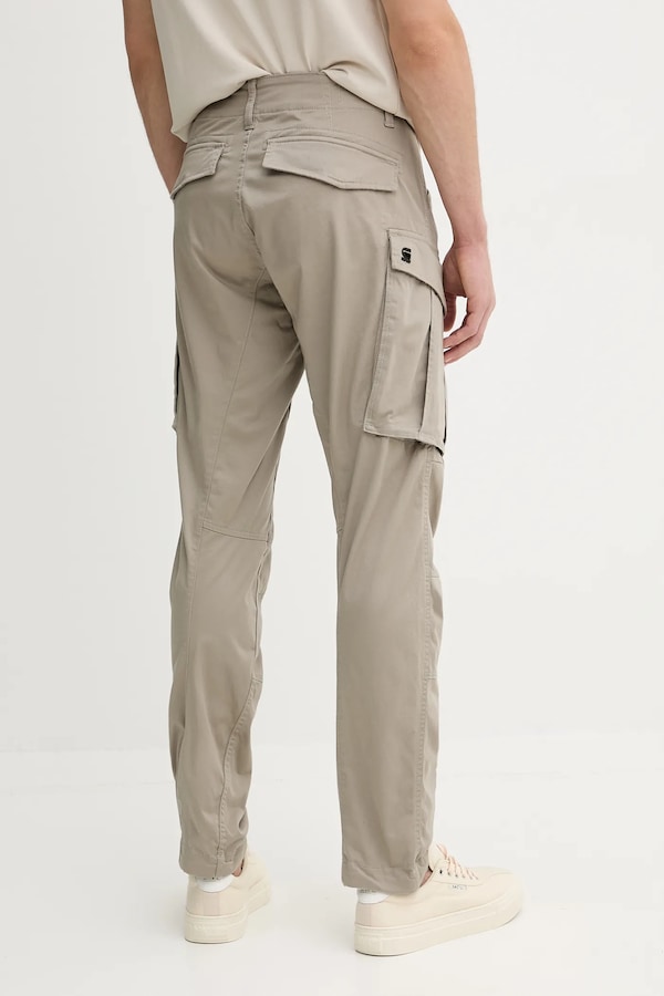 Брюки G-Star Rovic Zip 3D Regular Tapered цвет бежевый фото 2