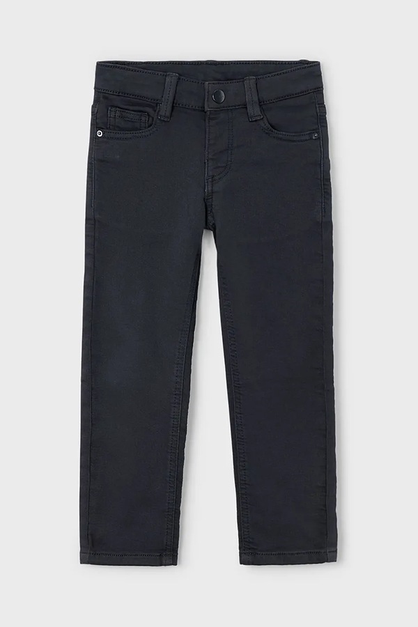 Детские брюки Mayoral soft regular fit цвет черный