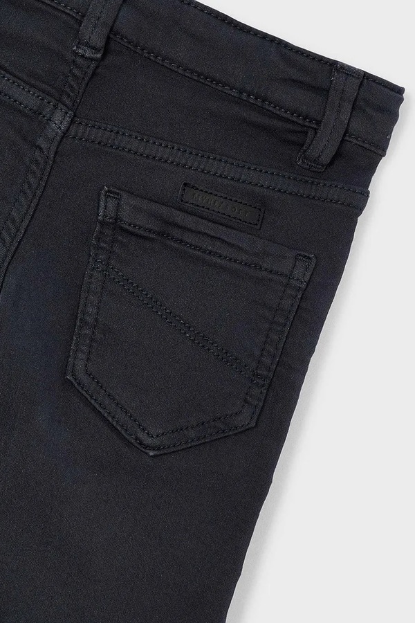 Детские брюки Mayoral soft regular fit цвет черный фото 2