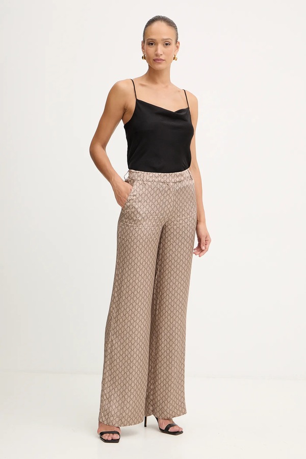 Штани Marciano by Guess LOREDANA колір коричневий