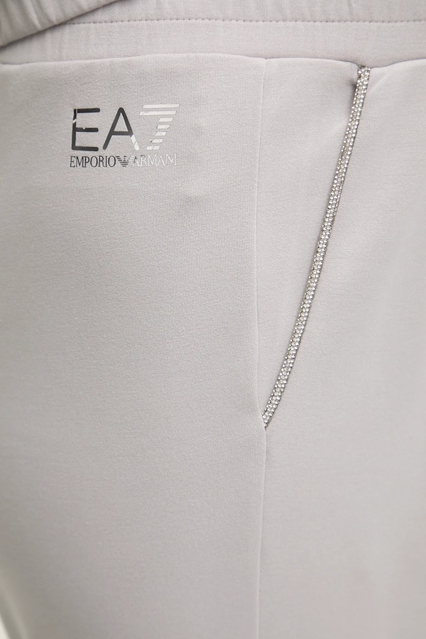 Спортивні штани EA7 Emporio Armani колір сірий фото 4