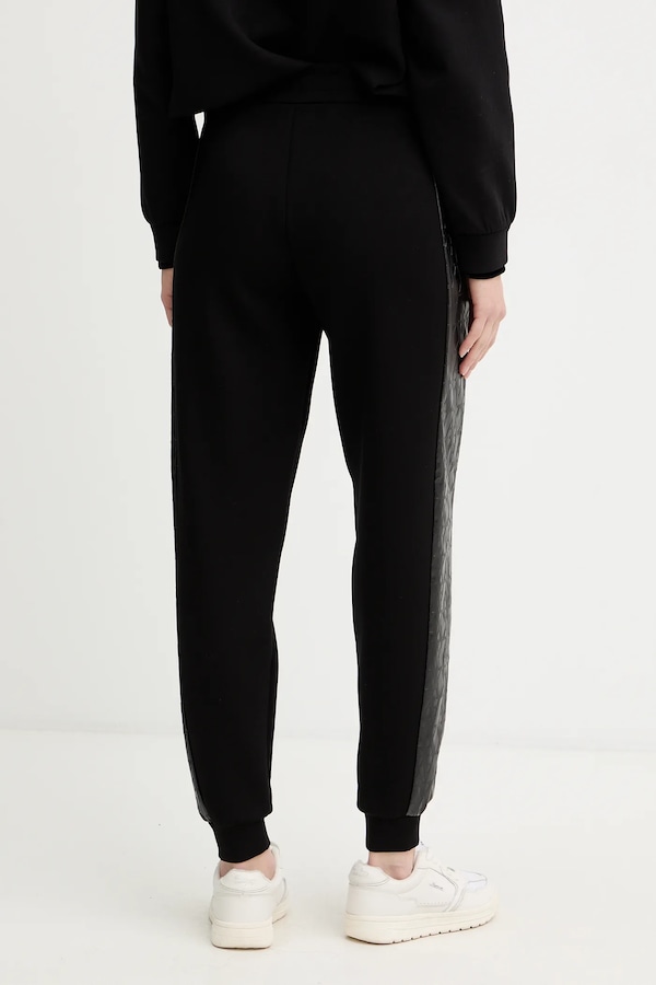 Спортивные брюки Armani Exchange цвет черный фото 2