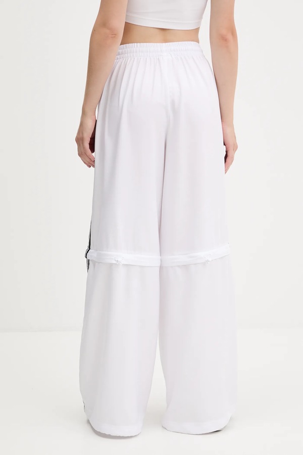 Спортивні штани adidas Originals Oversized Trackpants колір білий фото 3