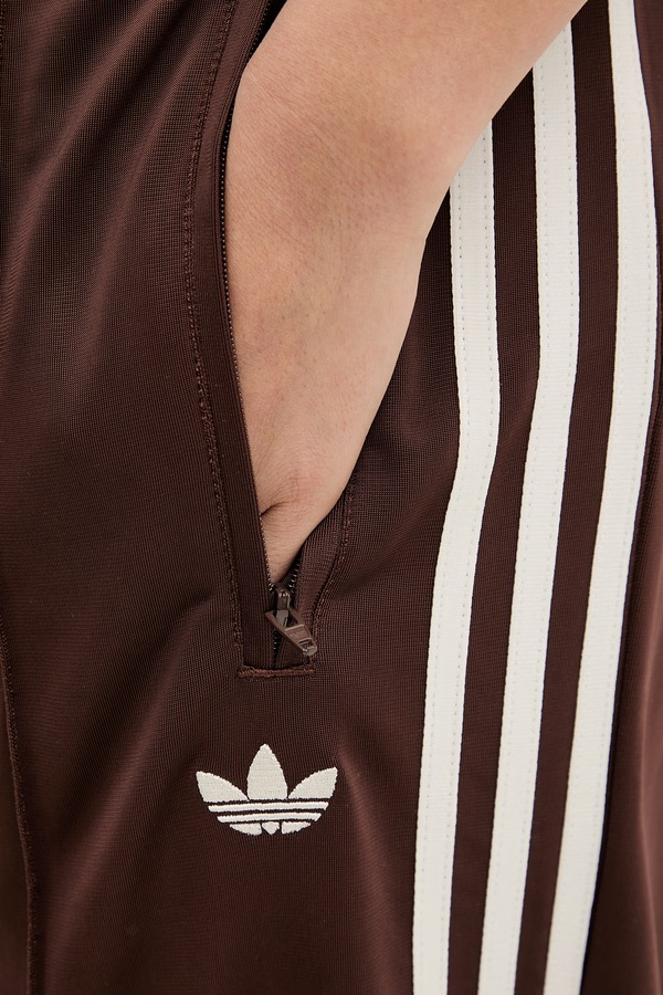 Спортивні штани adidas Originals Firebird Tp колір коричневий фото 4