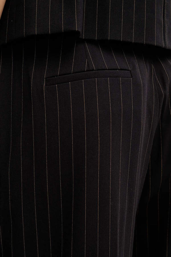 Штани DKNY колір чорний фото 4