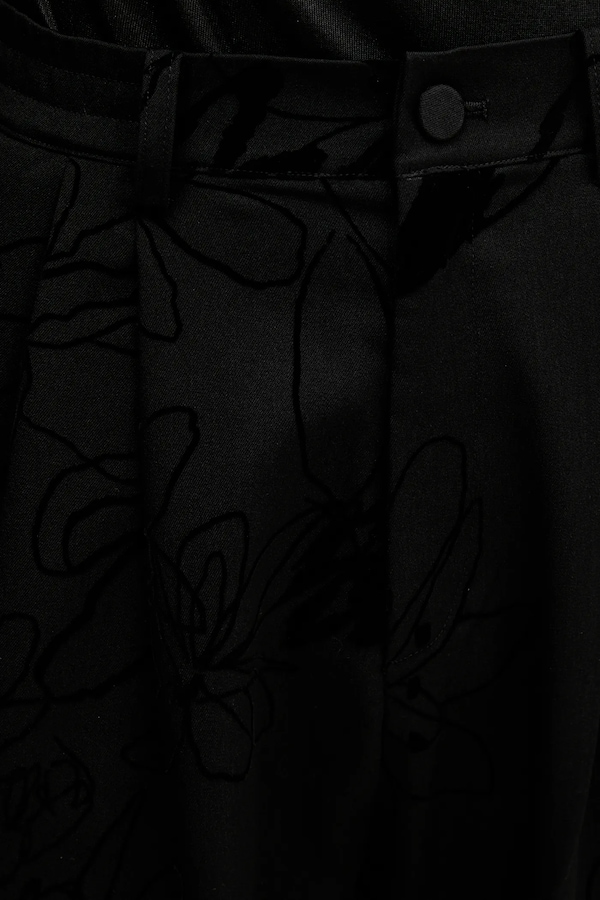 Штани Desigual FLOCK колір чорний фото 4
