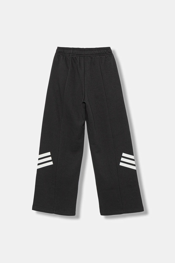 Дитячі спортивні штани adidas колір чорний фото 2