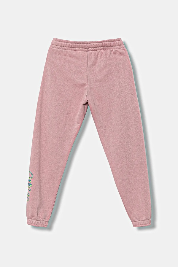 Дитячі спортивні штани Puma TWEENERVERSE Sweatpants TR G колір рожевий