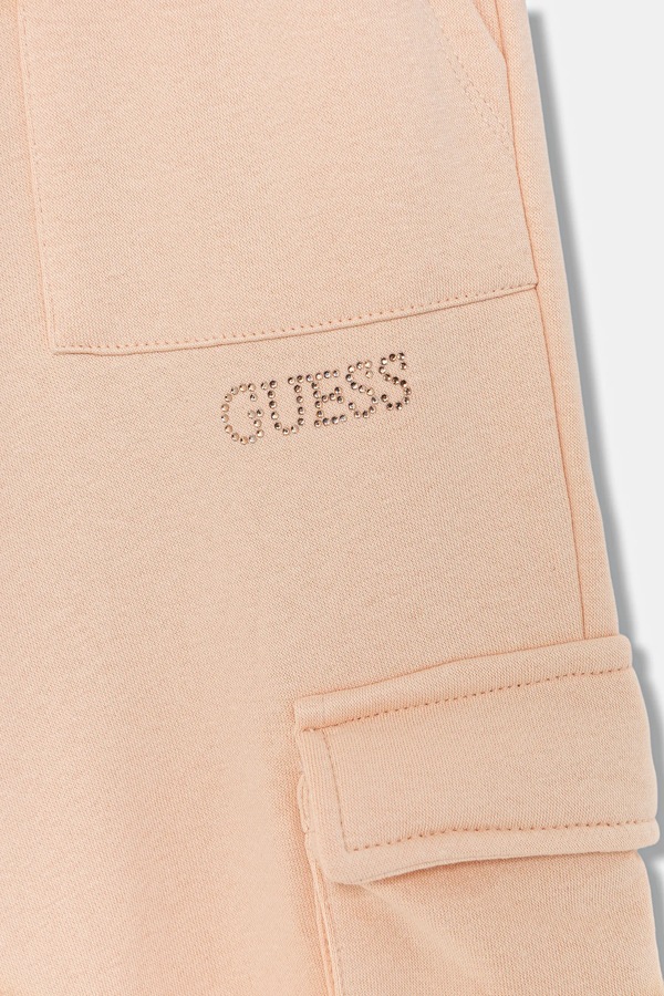 Детские спортивные брюки Guess цвет оранжевый фото 2