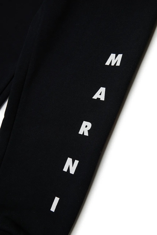 Дитячі спортивні штани Marni MP72U TROUSERS колір чорний фото 4